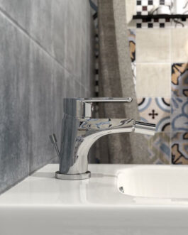 MISCELATORE ECOSTYLE BIDET IN OTTONE CROMATO PONSI